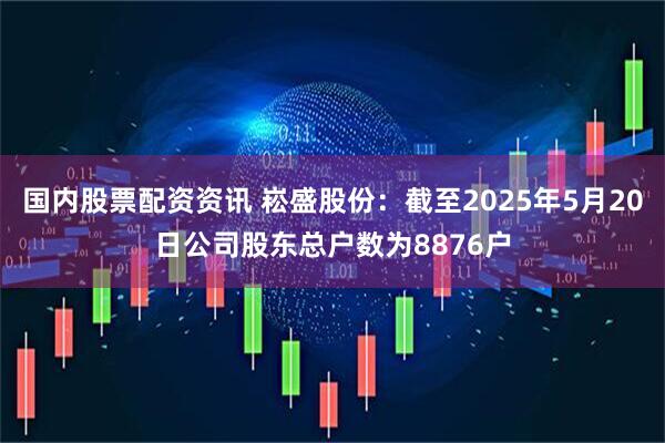 国内股票配资资讯 崧盛股份：截至2025年5月20日公司股东总户数为8876户